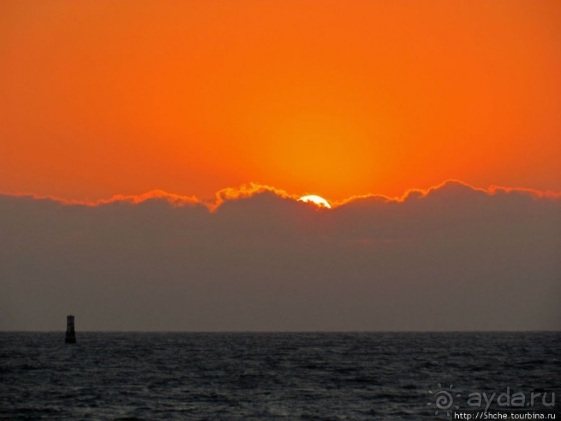Закат солнца в Тулиаре