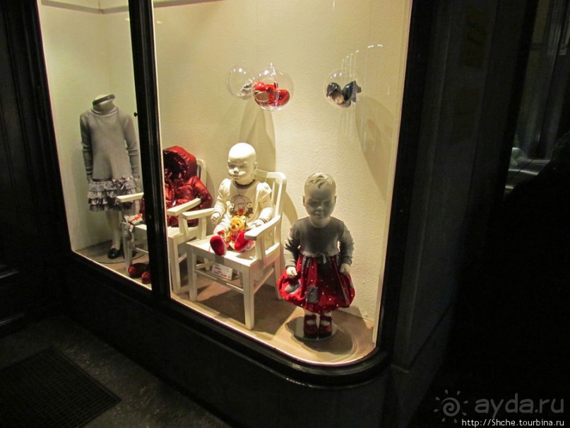 Прогулка по ночному Цюриху. Привязка к местности