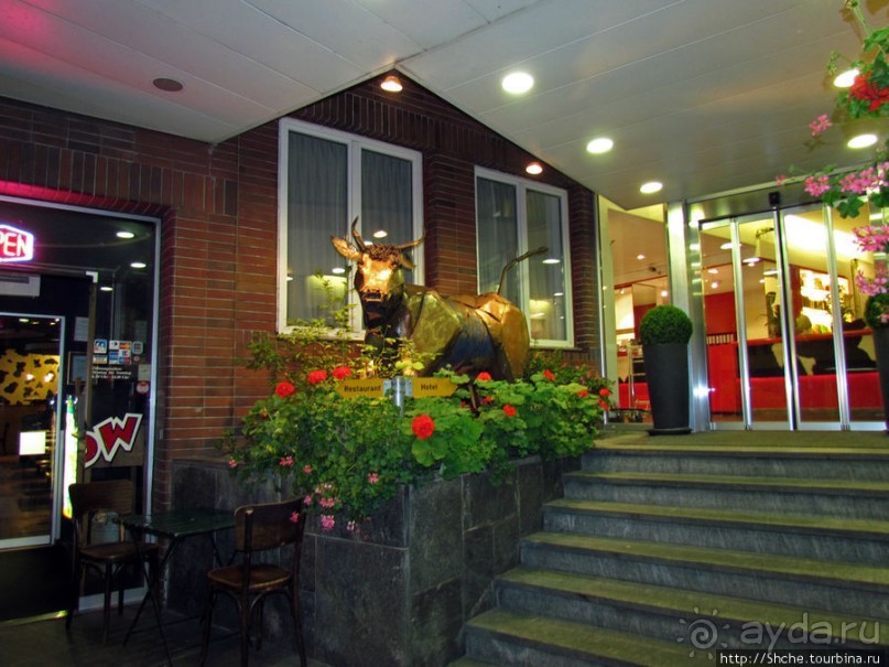 Прогулка по ночному Цюриху. Привязка к местности