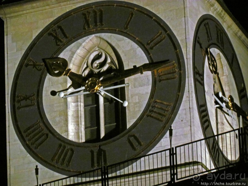 Прогулка по ночному Цюриху. Привязка к местности