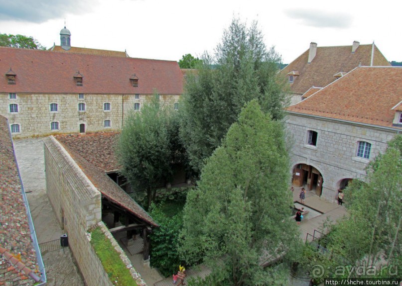 Цитадель города Безансон. Прогулка по стенам крепости.