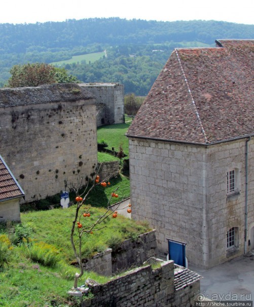 Цитадель города Безансон. Прогулка по стенам крепости.
