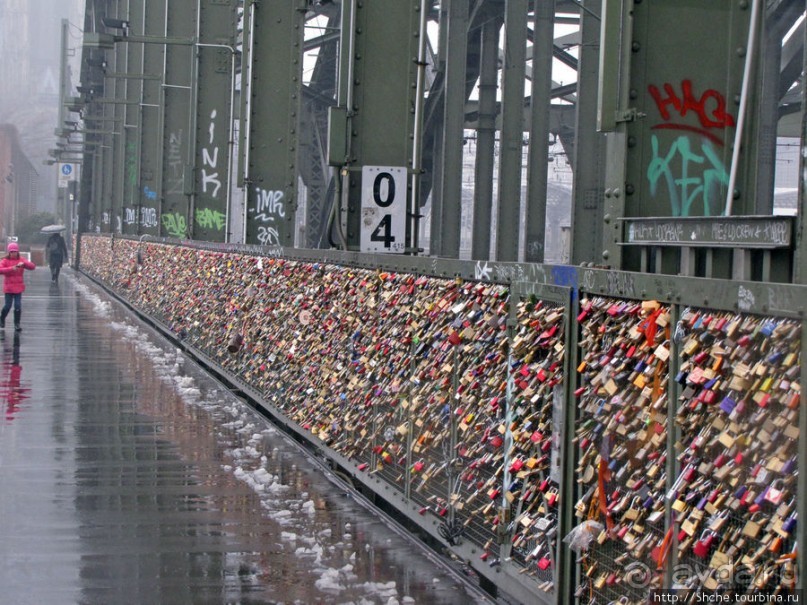 Гогенцоллернский железнодорожно-пешеходный мост через Рейн
