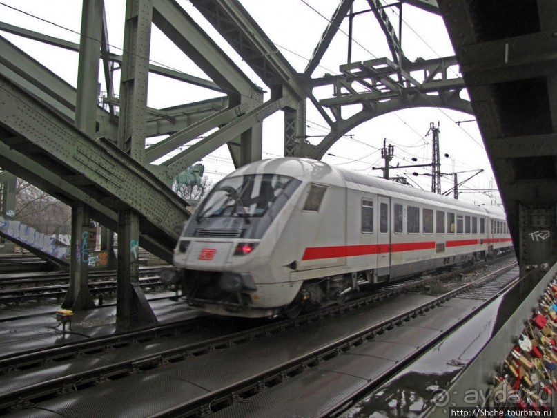 Гогенцоллернский железнодорожно-пешеходный мост через Рейн