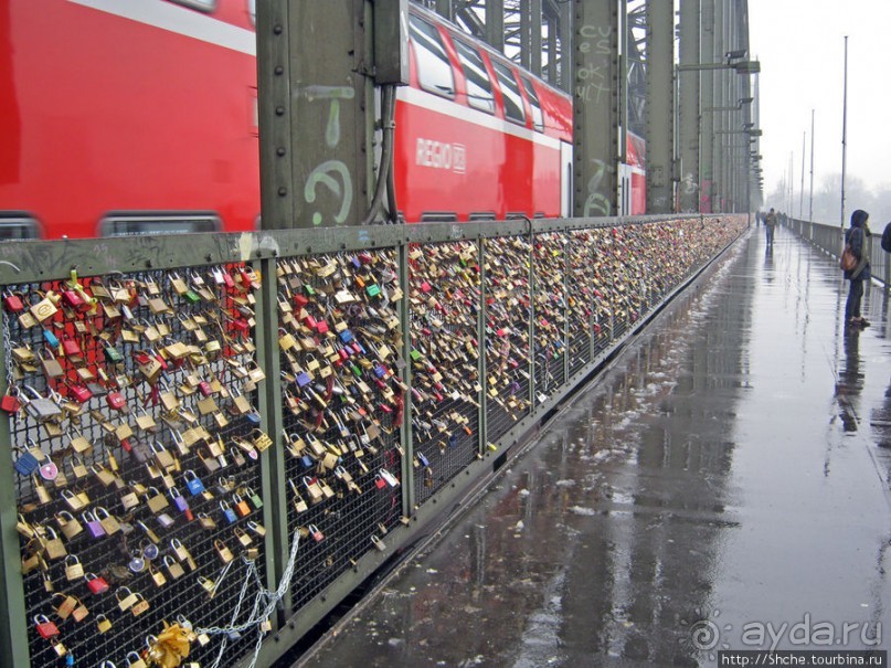 Гогенцоллернский железнодорожно-пешеходный мост через Рейн