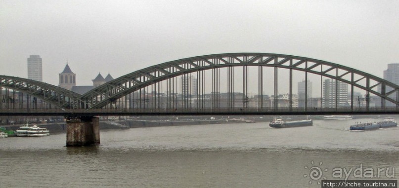 Гогенцоллернский железнодорожно-пешеходный мост через Рейн