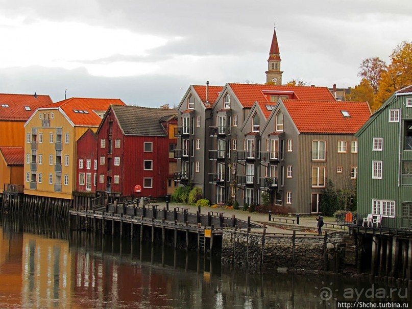 На берегах реки Нидельва (Nidelva)