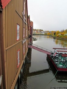 На берегах реки Нидельва (Nidelva)