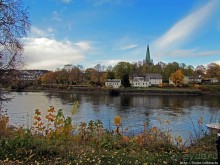 На берегах реки Нидельва (Nidelva)