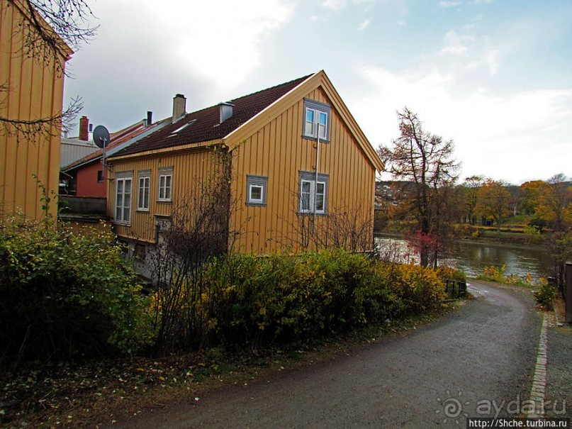 На берегах реки Нидельва (Nidelva)