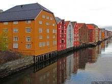 На берегах реки Нидельва (Nidelva)