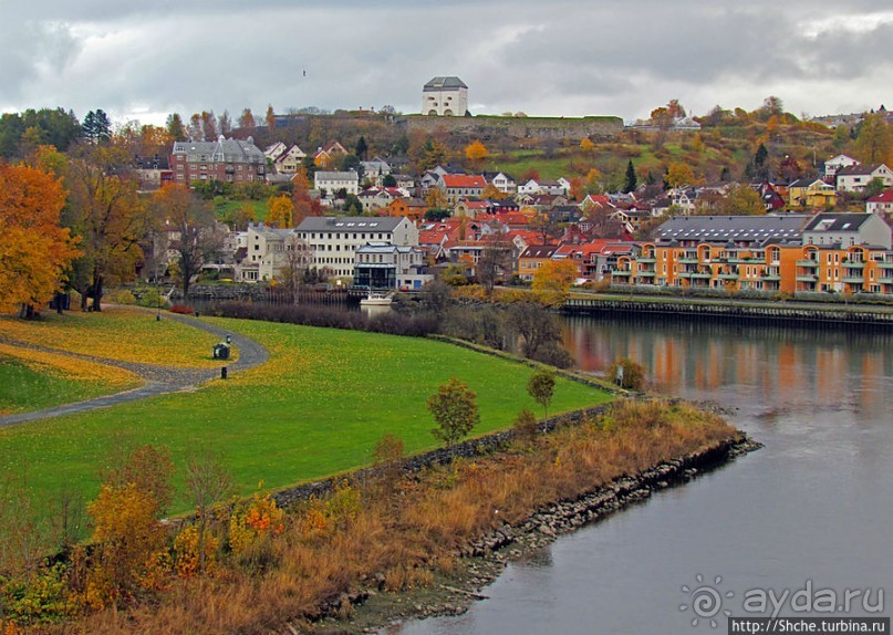На берегах реки Нидельва (Nidelva)