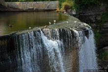 "Водяная занавеска". Водопады Ридо в Оттаве