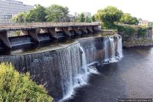 "Водяная занавеска". Водопады Ридо в Оттаве
