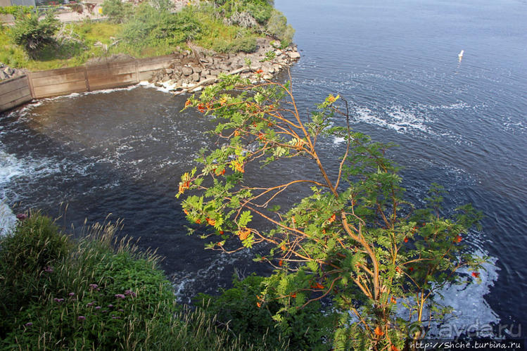 "Водяная занавеска". Водопады Ридо в Оттаве