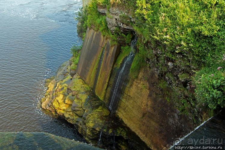 "Водяная занавеска". Водопады Ридо в Оттаве