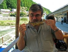 Sumigase - "правильное" место на реке Yahagi искушать айю