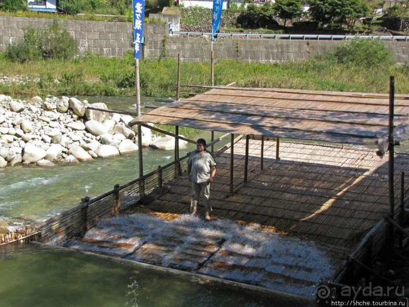 Sumigase - "правильное" место на реке Yahagi искушать айю