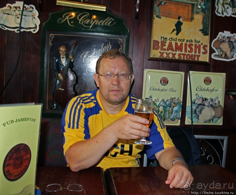 Настоящий английский паб в эльзасском Кольмаре