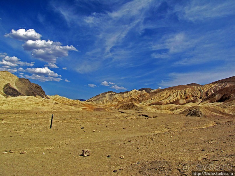 Долина Смерти. Еще один "drive", теперь по грунтовке