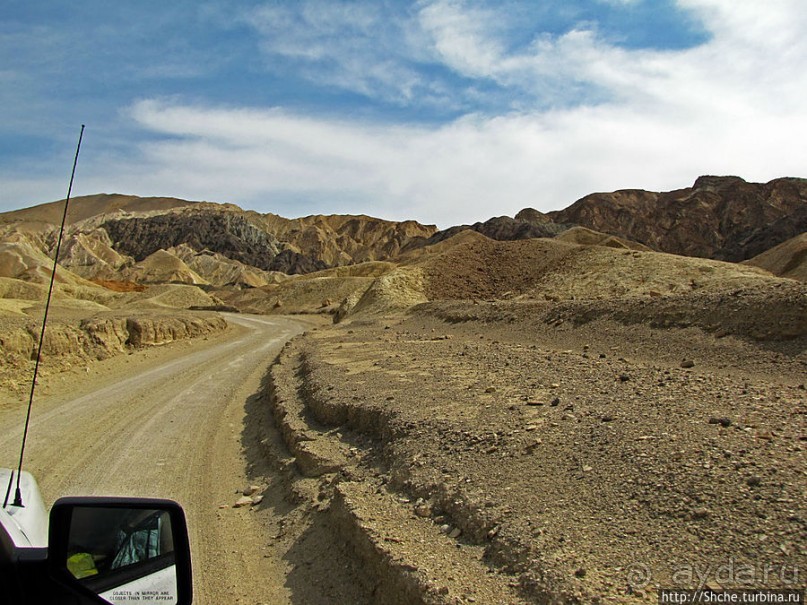 Долина Смерти. Еще один "drive", теперь по грунтовке