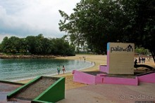 Лучшие пляжи Сентозы. Palawan Beach