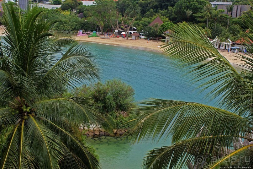 Лучшие пляжи Сентозы. Palawan Beach