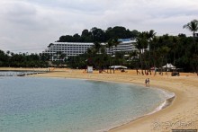 Лучшие пляжи Сентозы. Palawan Beach