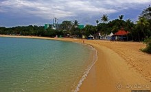 Лучшие пляжи Сентозы. Palawan Beach