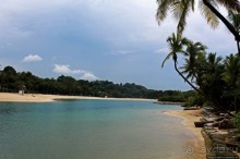 Лучшие пляжи Сентозы. Palawan Beach