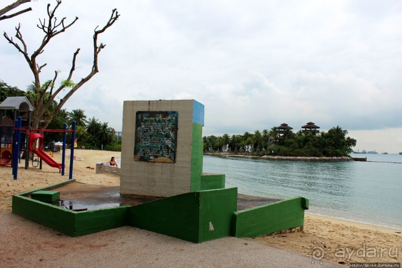 Лучшие пляжи Сентозы. Palawan Beach