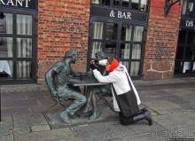 Променад вдоль берегов бухты Pipervika, элитный Aker Brygge