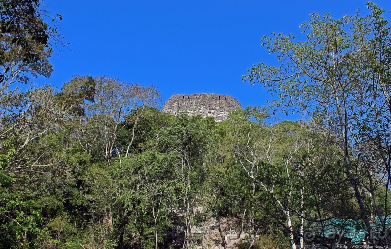 Над древним Тикалем забрезжил рассвет