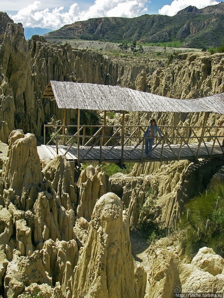 Лунная Долина (Valle de la Luna) в Боливии