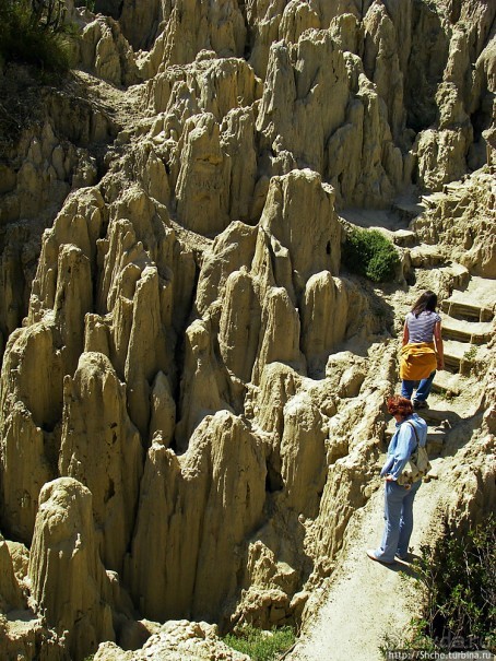 Лунная Долина (Valle de la Luna) в Боливии