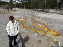 Альбом отзыва ""Живые" источники окраин Geyser Hill в Йеллоустонском Н.П."