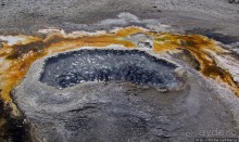 Альбом отзыва ""Живые" источники окраин Geyser Hill в Йеллоустонском Н.П."