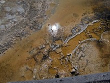 Альбом отзыва ""Живые" источники окраин Geyser Hill в Йеллоустонском Н.П."