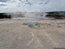 Альбом отзыва ""Живые" источники окраин Geyser Hill в Йеллоустонском Н.П."