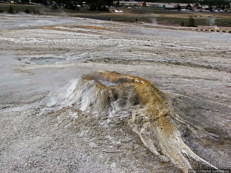 Альбом отзыва ""Живые" источники окраин Geyser Hill в Йеллоустонском Н.П."