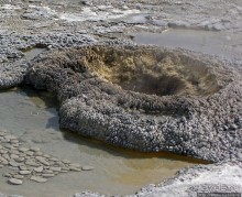 Альбом отзыва ""Живые" источники окраин Geyser Hill в Йеллоустонском Н.П."