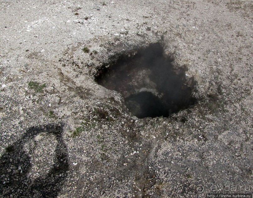 Альбом отзыва ""Живые" источники окраин Geyser Hill в Йеллоустонском Н.П."