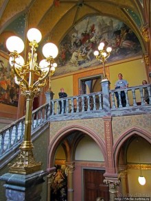 Интерьеры замка Драхенсбург. Роскошь и бытовой уют