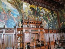 Интерьеры замка Драхенсбург. Роскошь и бытовой уют