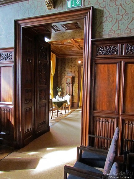 Интерьеры замка Драхенсбург. Роскошь и бытовой уют