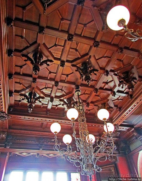 Интерьеры замка Драхенсбург. Роскошь и бытовой уют