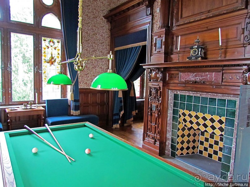 Интерьеры замка Драхенсбург. Роскошь и бытовой уют