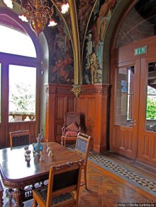 Интерьеры замка Драхенсбург. Роскошь и бытовой уют