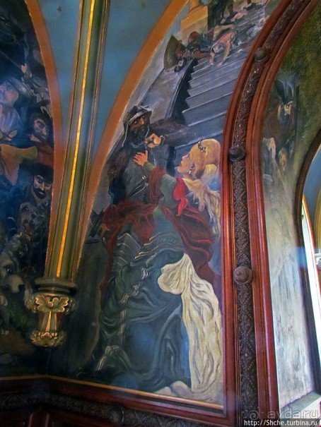 Интерьеры замка Драхенсбург. Роскошь и бытовой уют