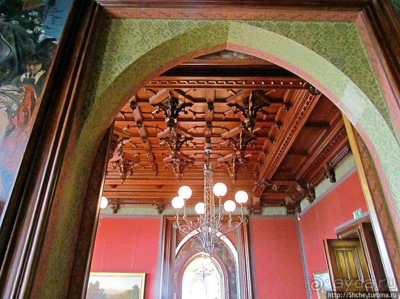 Интерьеры замка Драхенсбург. Роскошь и бытовой уют